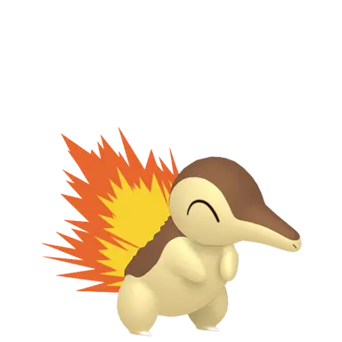 #0155 Cyndaquil Shiny 6IV Hidden Ability In-game Trade Pkm Go
